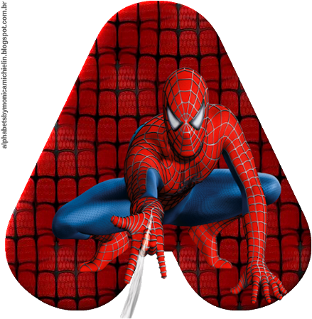 Alphabets By M Nica Michielin Alfabeto Png - Spiderman 4 (640x640), Png Download