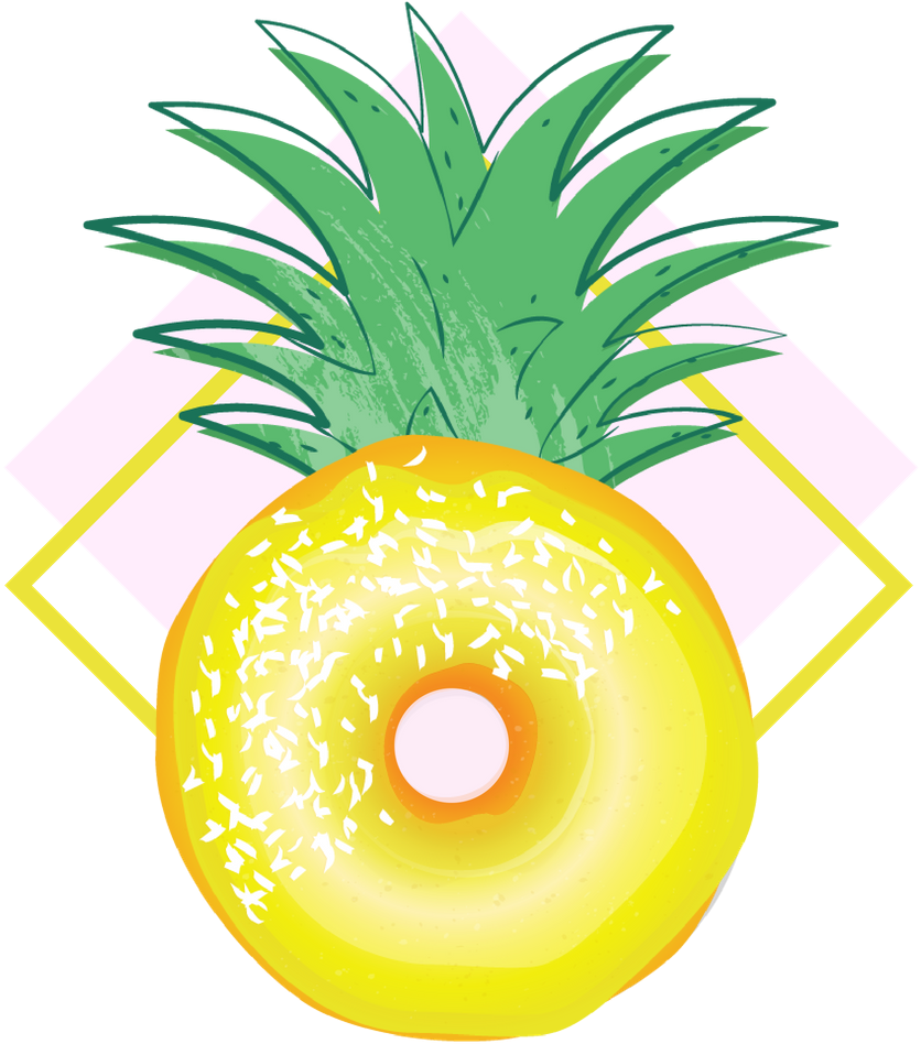 Sal Frances - Pineapple (1080x1080), Png Download