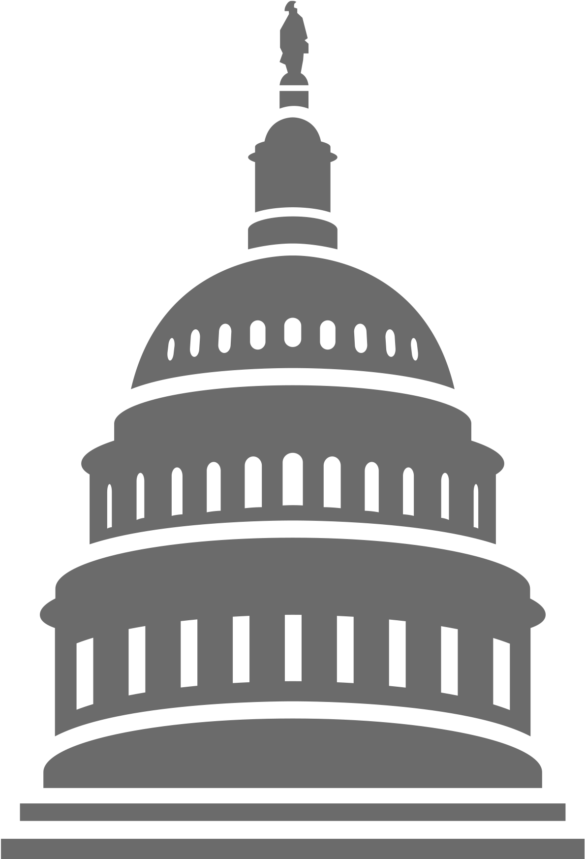 Download - Capitol Building Vector (2048x2048), Png Download