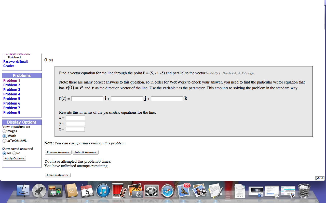 Find A Vector Equation For The Line Through The Po - Scarlet Takes A Tumble (1280x800), Png Download