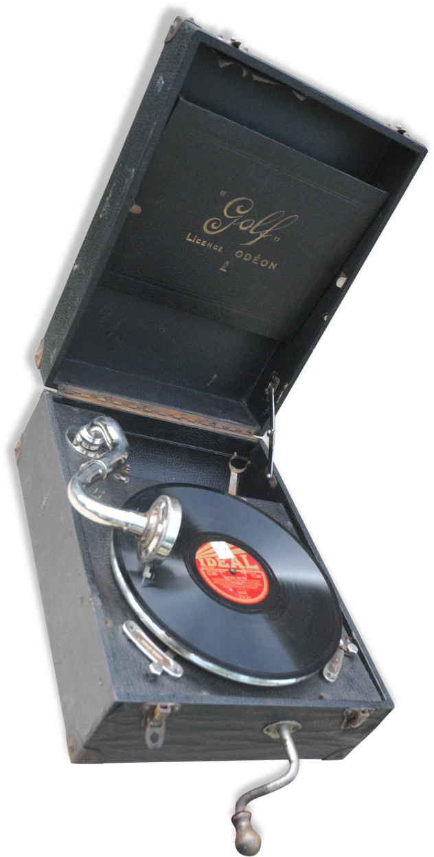 Early Nineteenth Phonograph And Its 78 Rpm - Video Game Arcade Cabinet (1457x1457), Png Download