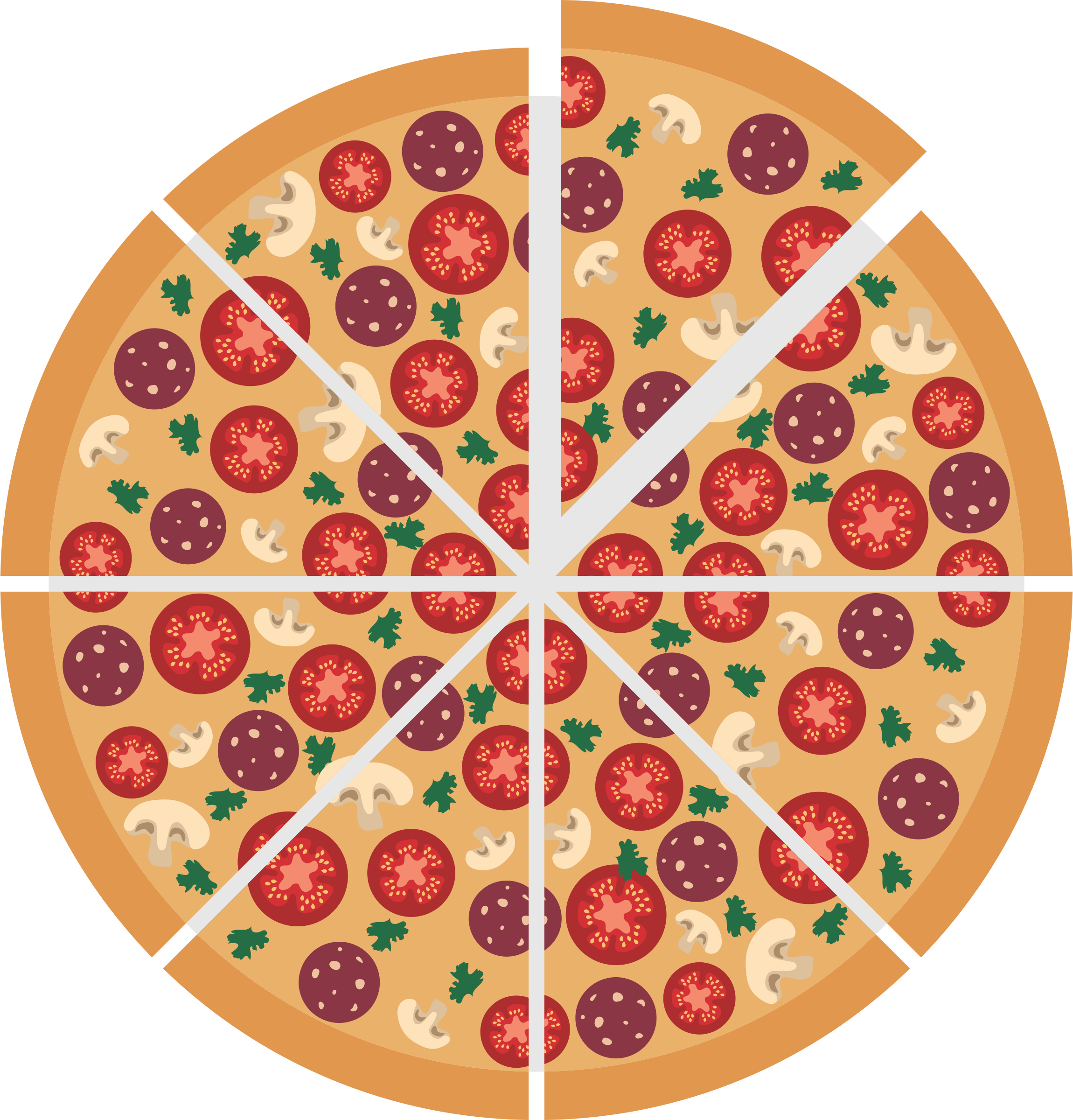 Download Big Image Png Clip Art Pizza Slice Full Size PNG Image