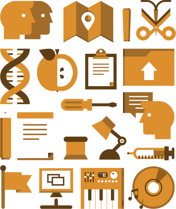 Blockies On Behance (600x711), Png Download