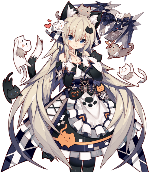 魔 学 姫 アスタロット Anime Neko, Neko Neko, Anime Art, Very - Render Mamuru (568x568), Png Download
