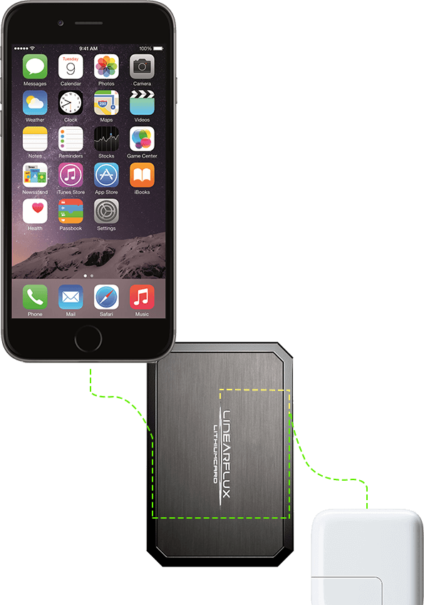 Uh Oh, The Chargers Dead Not To Worry The Lithiumcard - Iphone 6s Plus In 2019 (595x848), Png Download