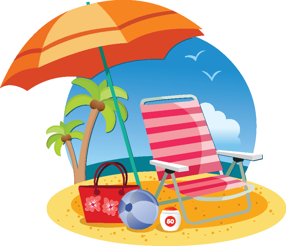 Seashore Clipart Mar - Beach Clipart Png (937x806), Png Download