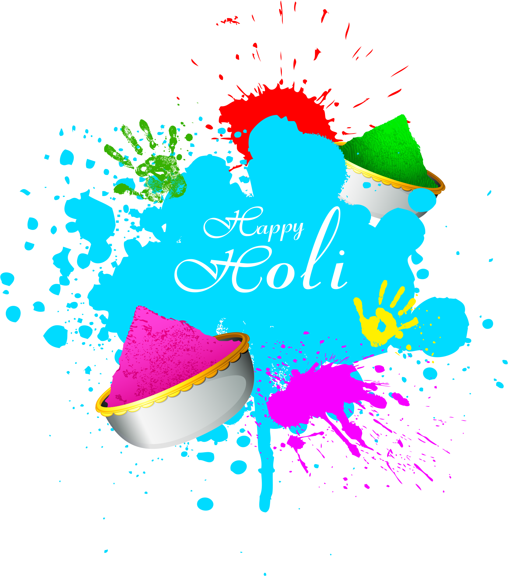 Download - Holi Creatives For Hotels (2048x2048), Png Download