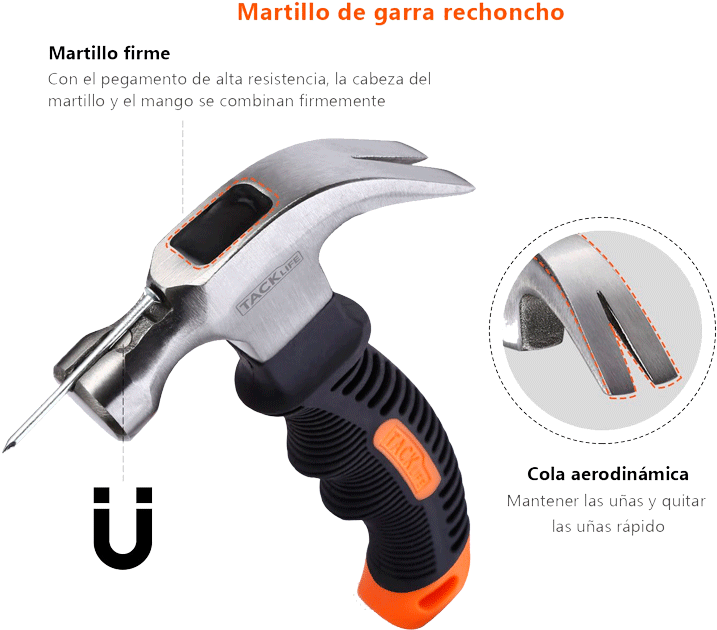 Martillo Para Carpintero Y Trabajar La Madera - Hammer (800x800), Png Download