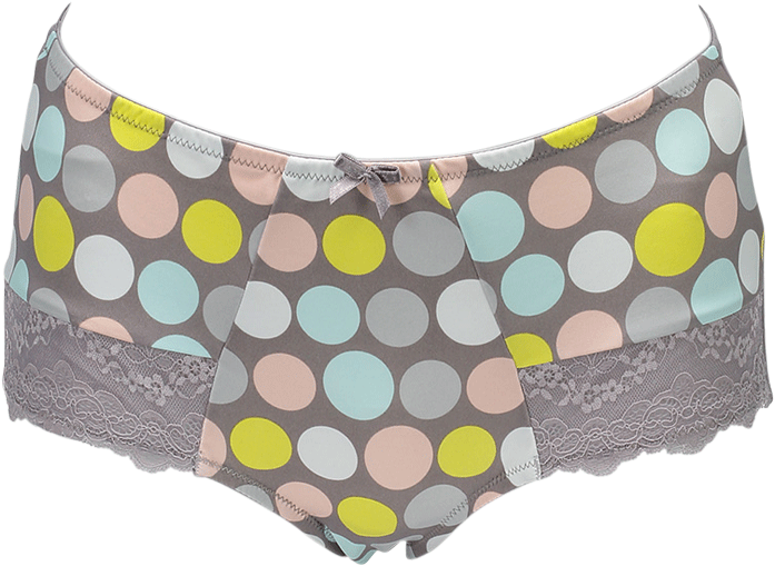 Support Large Spot Multi Colour Briefd27 2076multi/grey - Underpants (968x896), Png Download