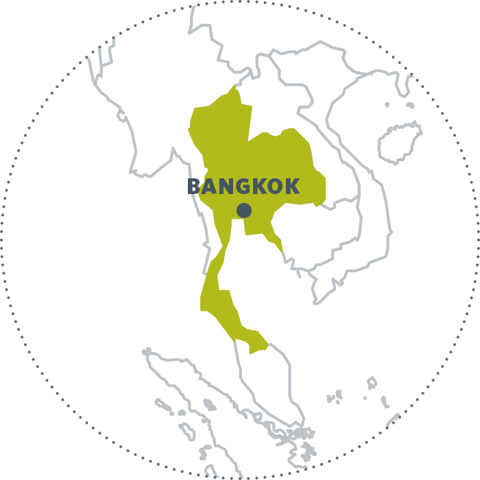 Thailand - World Heritage Sites In Southeast Asia Map (700x700), Png Download