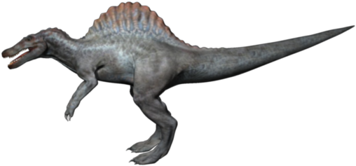 Here Is The Updates Spinosaurus - Tyrannosaurus (720x480), Png Download