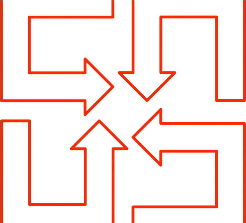 Free Png Download Arrow Outline Png Images Background - Diagram (850x771), Png Download