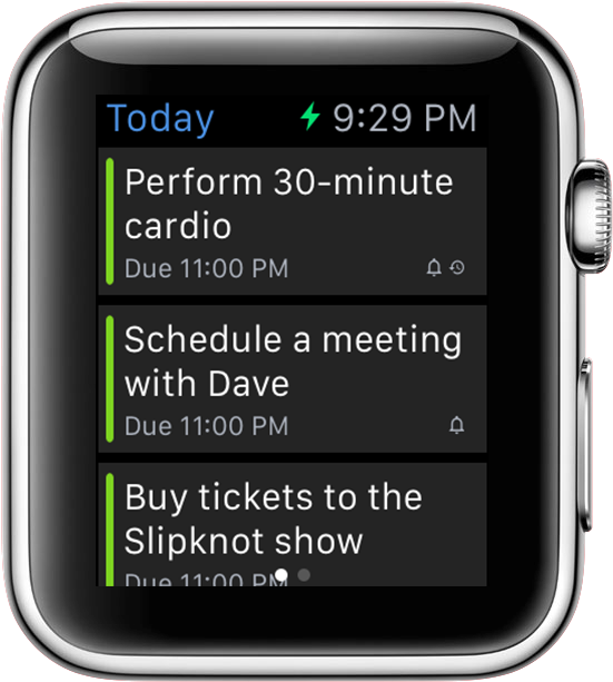 You Can Open Any Task, See Its Details And Mark It - Gym Routine Apple Watch (583x617), Png Download