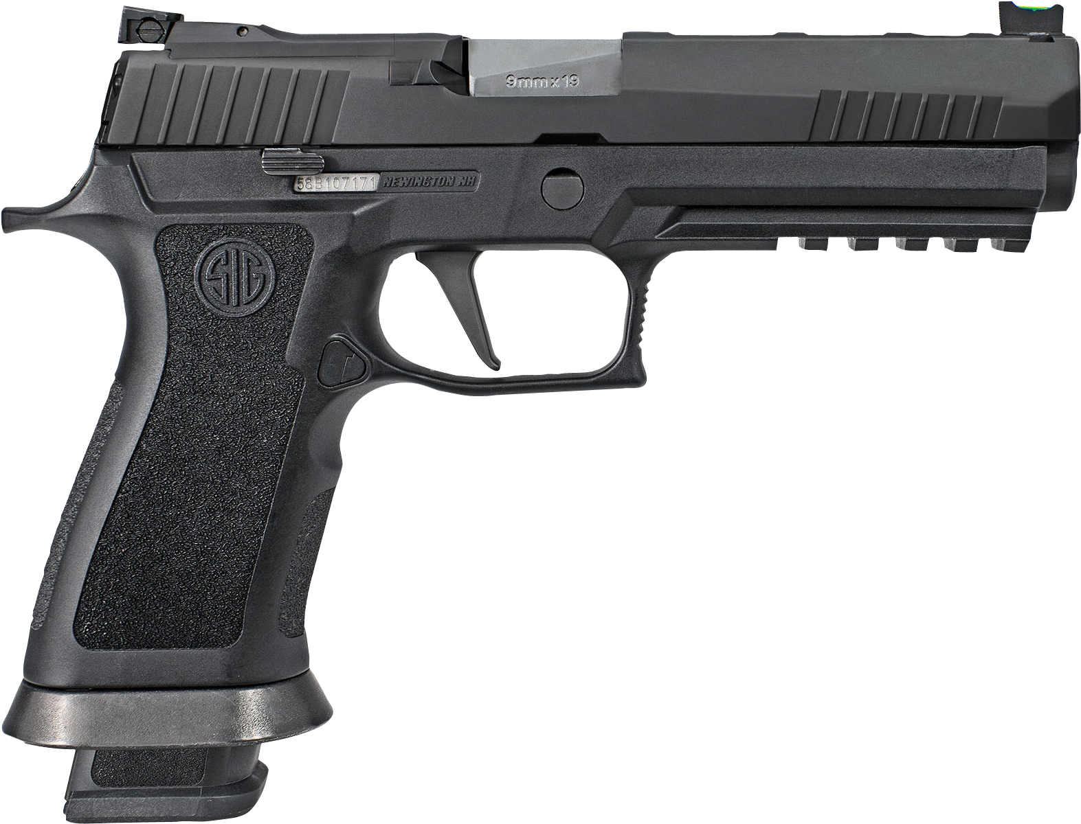 Sig Sauer P320 X-five 9mm 21rd Mags - Sig Sauer P320 X5 (1634x1241), Png Download