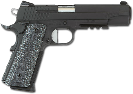 Sig Sauer 1911 Extreme - Ruger Mk Iv 22 45 Tactical (600x600), Png Download
