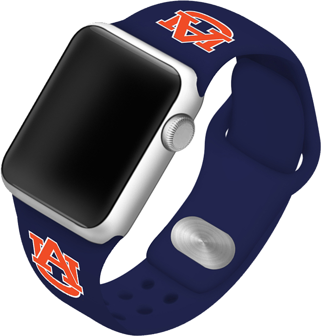 Auburn University Tigers Silicone Sport Band For Apple - Apple Watch Bands Ohio State (800x800), Png Download