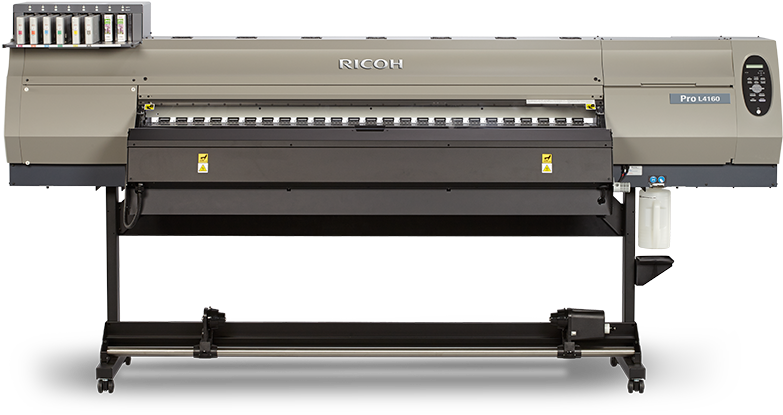 Ricoh Pro L4130/l4160 Wide Format Color - Plotter Ricoh Pro L4160 (785x440), Png Download