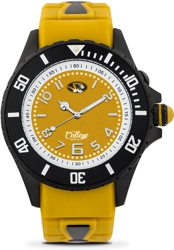 Missouri Tigers Watch - Rolex Submariner (800x850), Png Download