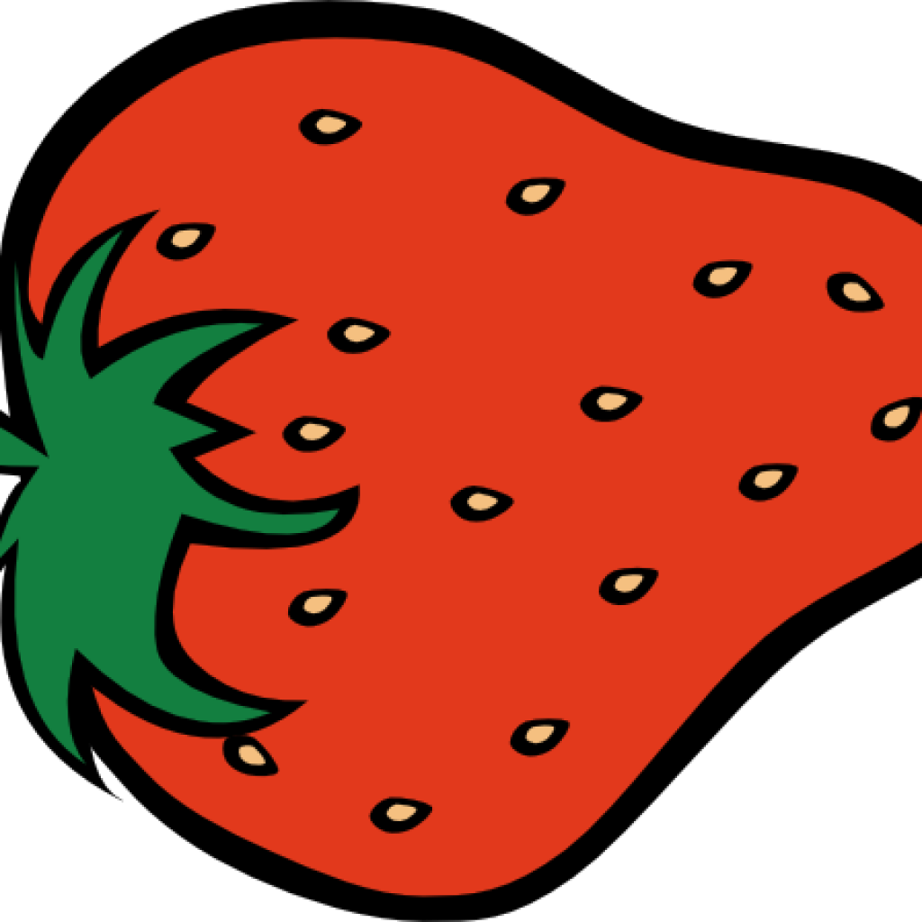 Strawberry Clipart Strawberry Clip Art At Clker Vector - Strawberry Clipart Png (1024x1024), Png Download