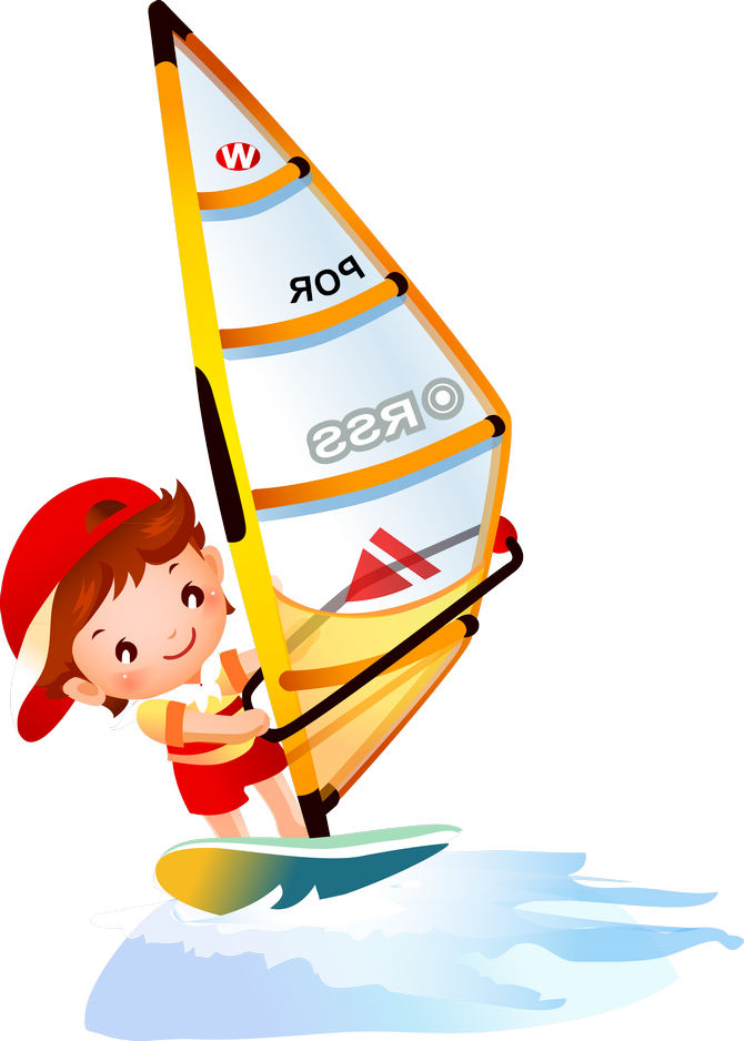 01 - Windsurf Clipart Png (670x938), Png Download
