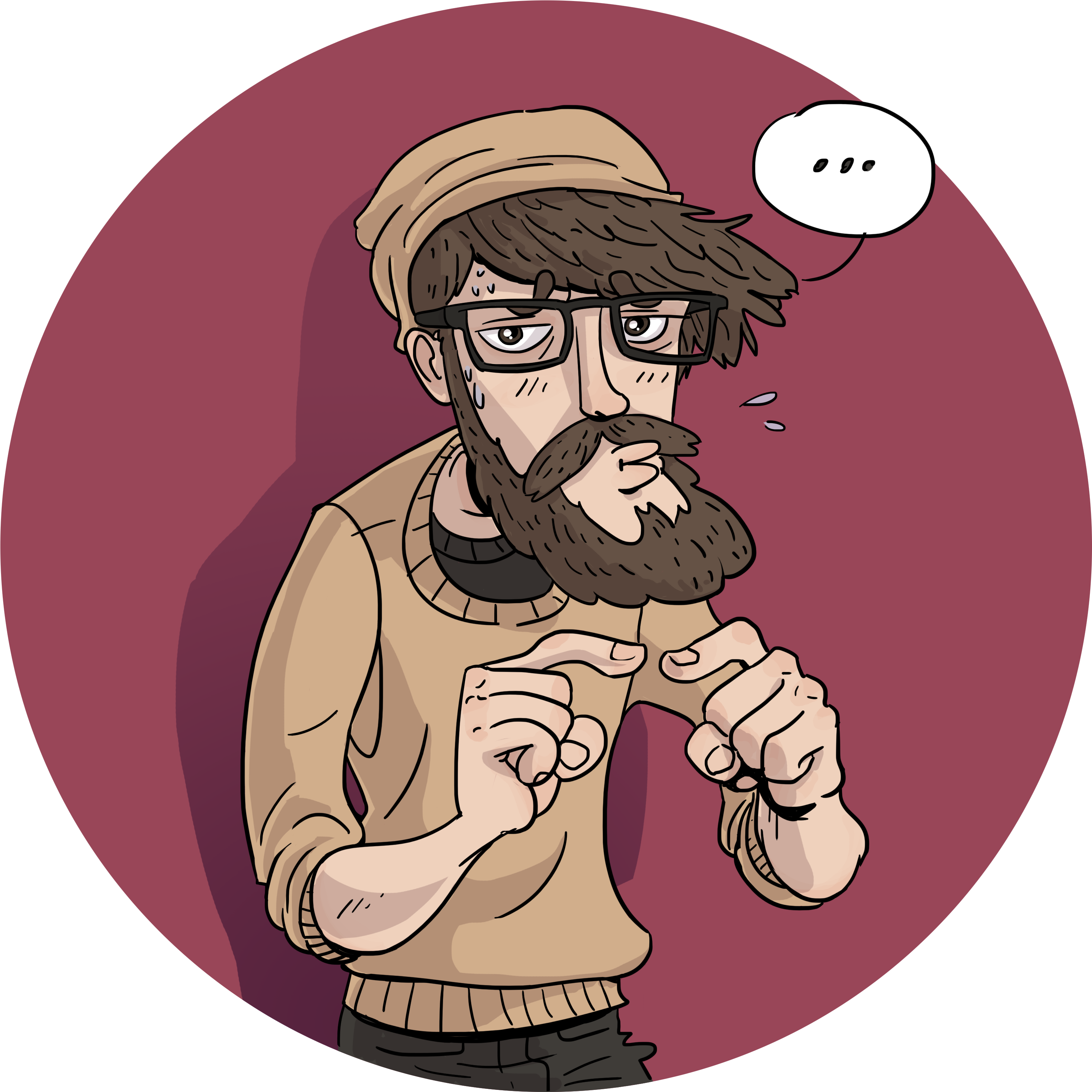 @buffwoto @pewdiepie I Don't Have Enough Money To Pay - Cartoon (1200x1200), Png Download