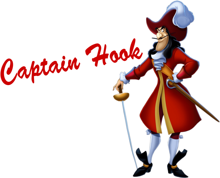 Free Png Captain Hook Photo Png Images Transparent - Captain Hook Vs Captain Jack (850x636), Png Download