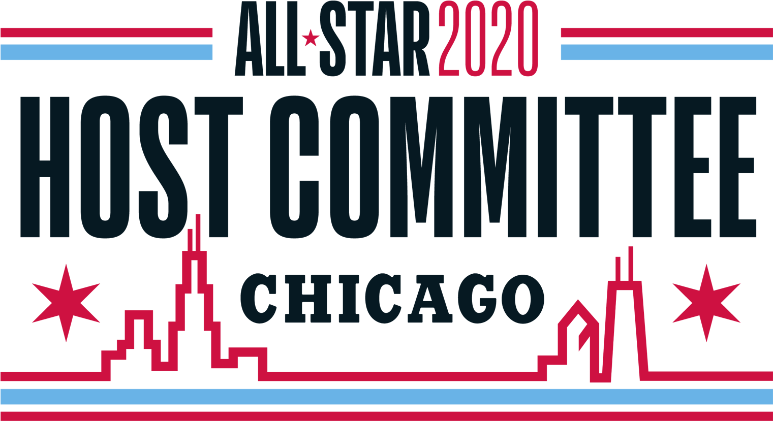 All-star 2020 Host Committee - Chicago Bulls (1600x900), Png Download