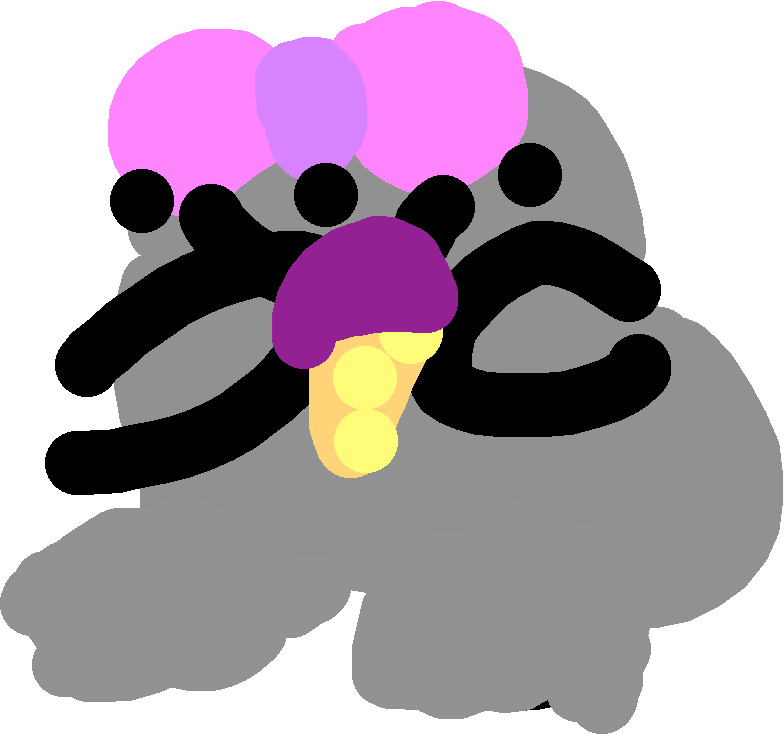 Pusheen - Ice Cream (784x734), Png Download
