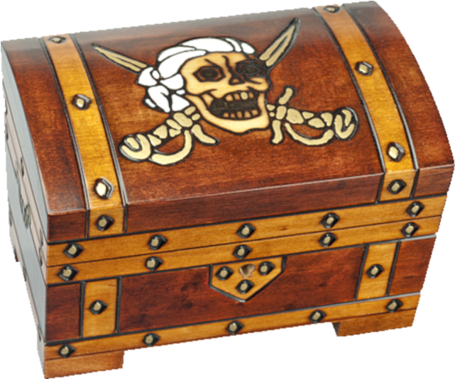 Captain Hook Box - Drawer (640x640), Png Download