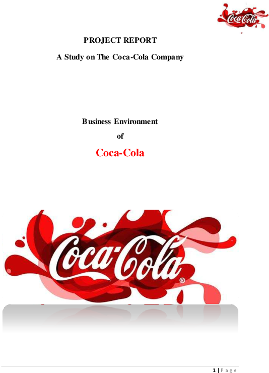 Pdf - Coca Cola (612x792), Png Download
