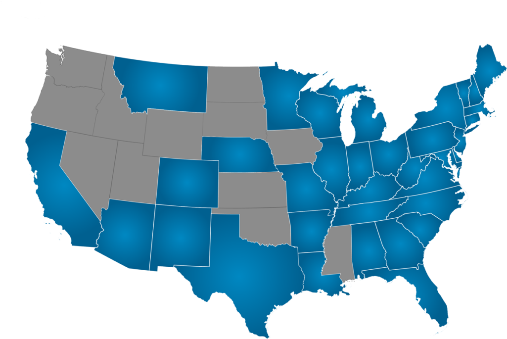 Ra States - United States North South And West (1024x774), Png Download