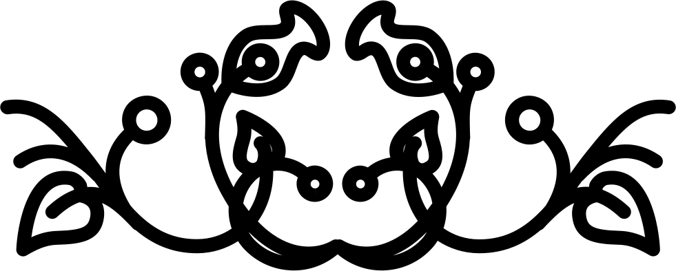 Png File Svg - Floral Design (981x394), Png Download