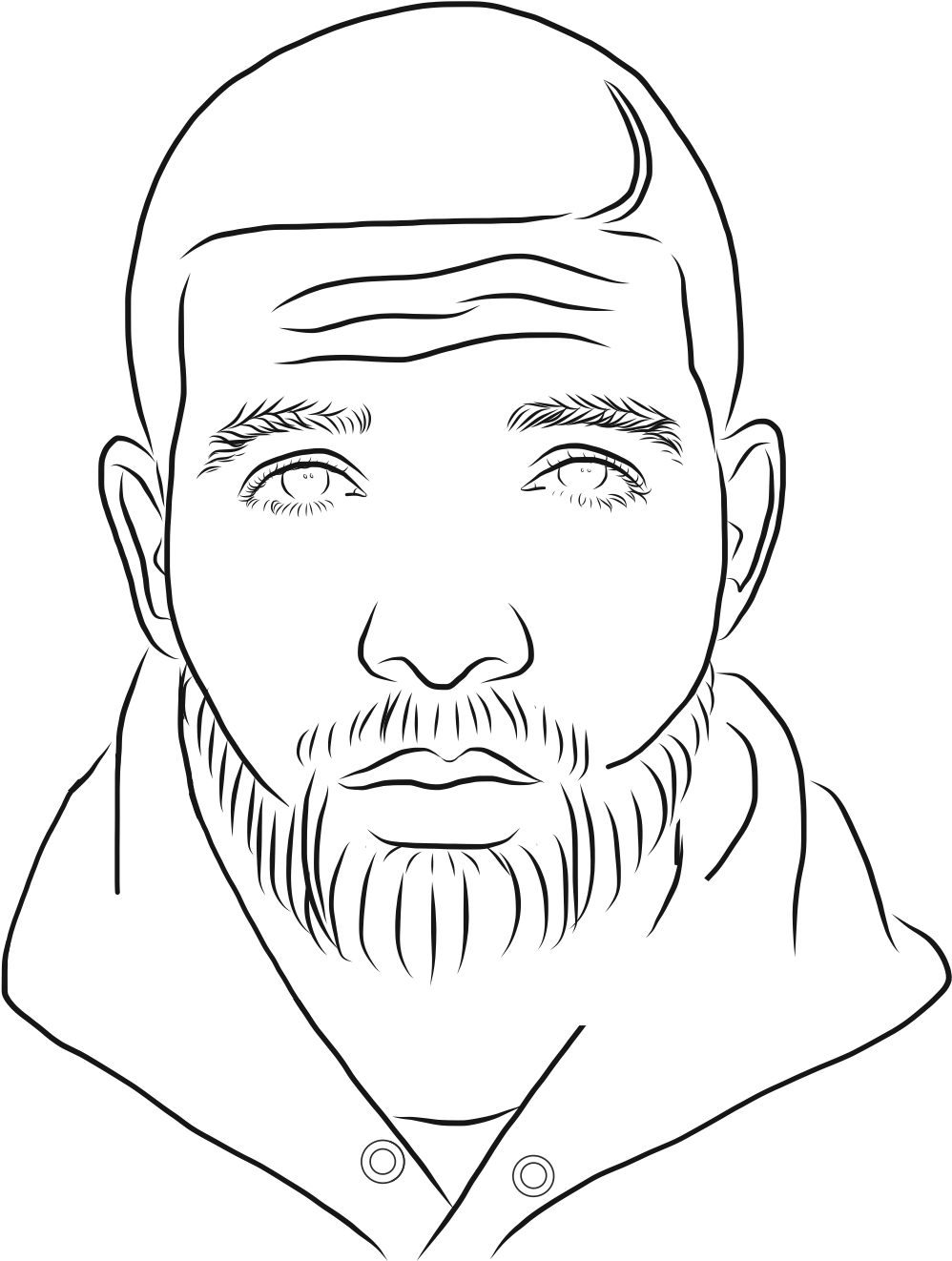 I Will Create A Cool Line Style Draiwng Of Anyone - Sketch (2048x1536), Png Download