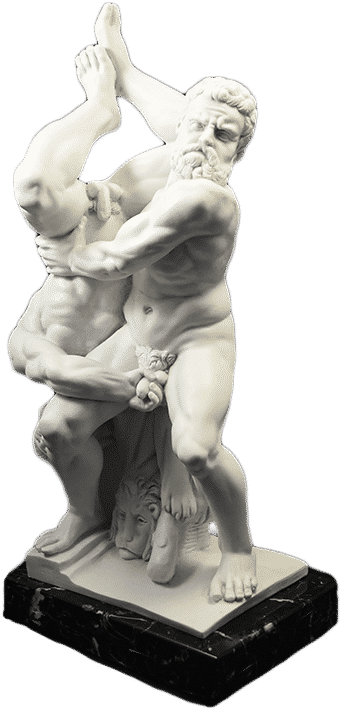Hercules And Diomedes Statue Made In Italy 40 Cm - Statue (1024x768), Png Download