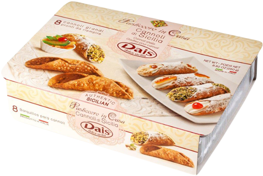 250 G - Dais Cialde Cannoli (540x800), Png Download