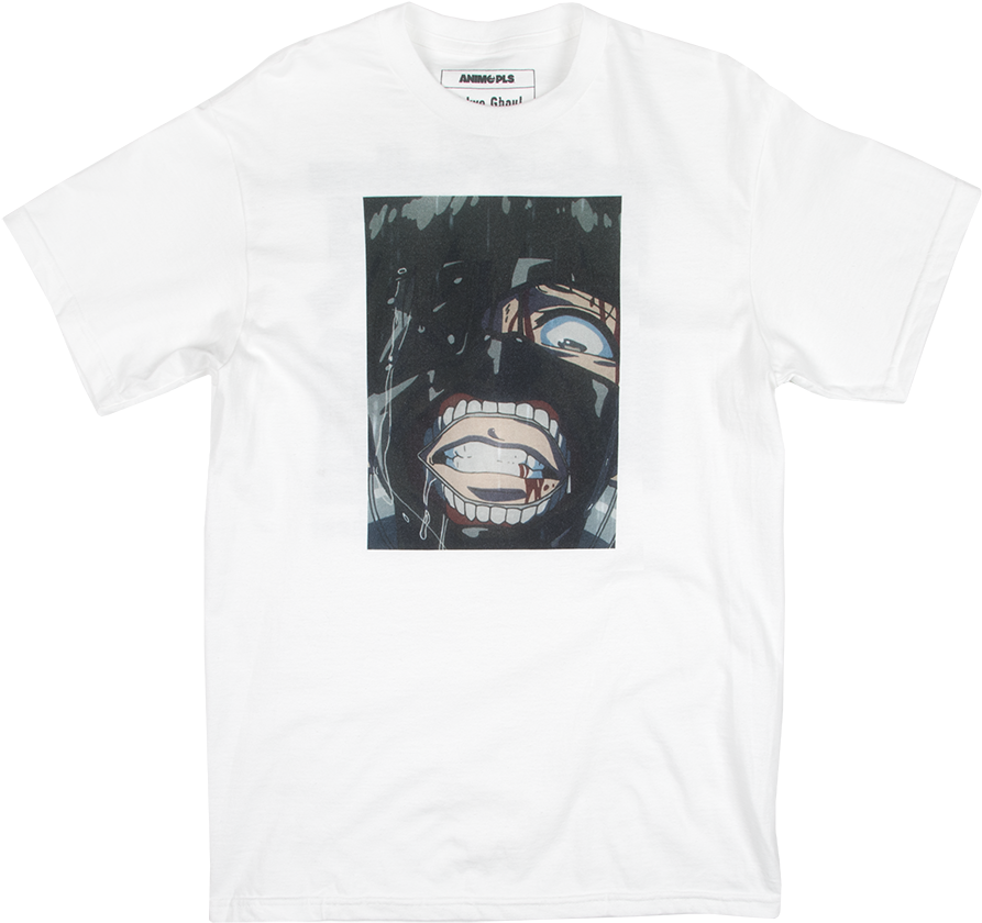 Tokyo Ghoul Ken Kaneki White Tee - Active Shirt (1200x1200), Png Download