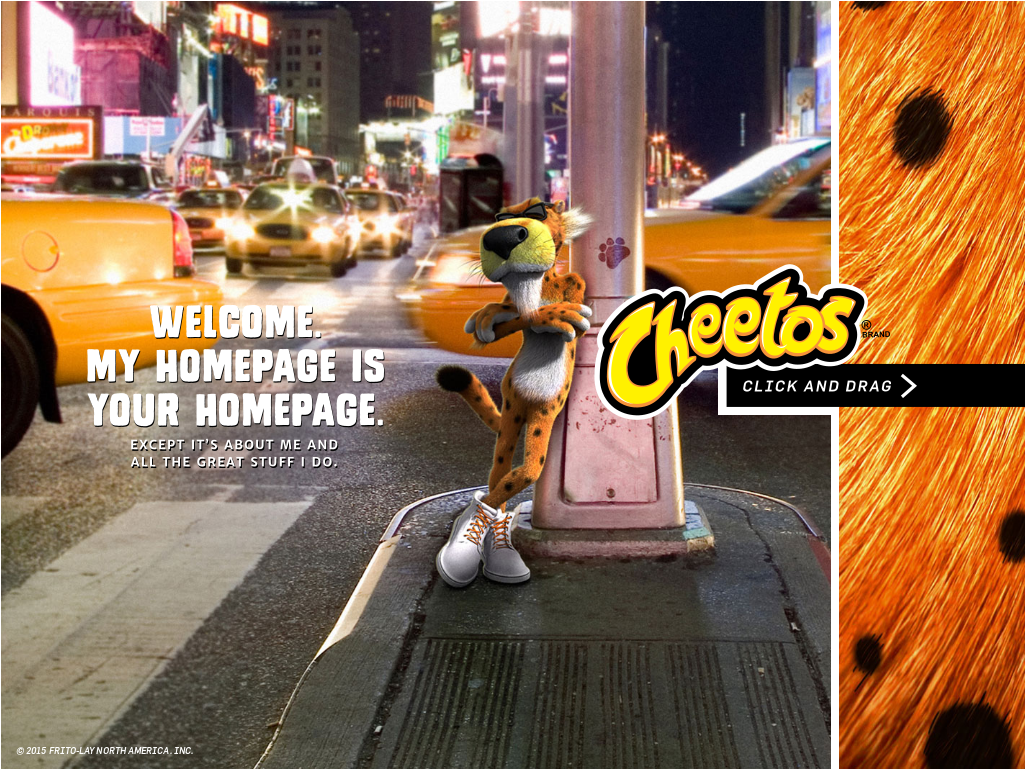 Cheetos - New Media Advertising (1024x3906), Png Download