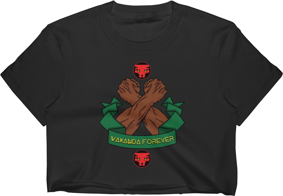 "wakanda Forever Salute" Women's - Illustration (1000x1000), Png Download