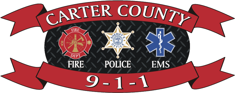 Government Partners - Carter County 911 Logo (907x907), Png Download