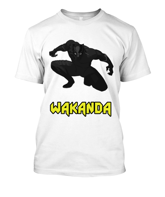 Blackpanther Wakanda - Active Shirt (530x630), Png Download