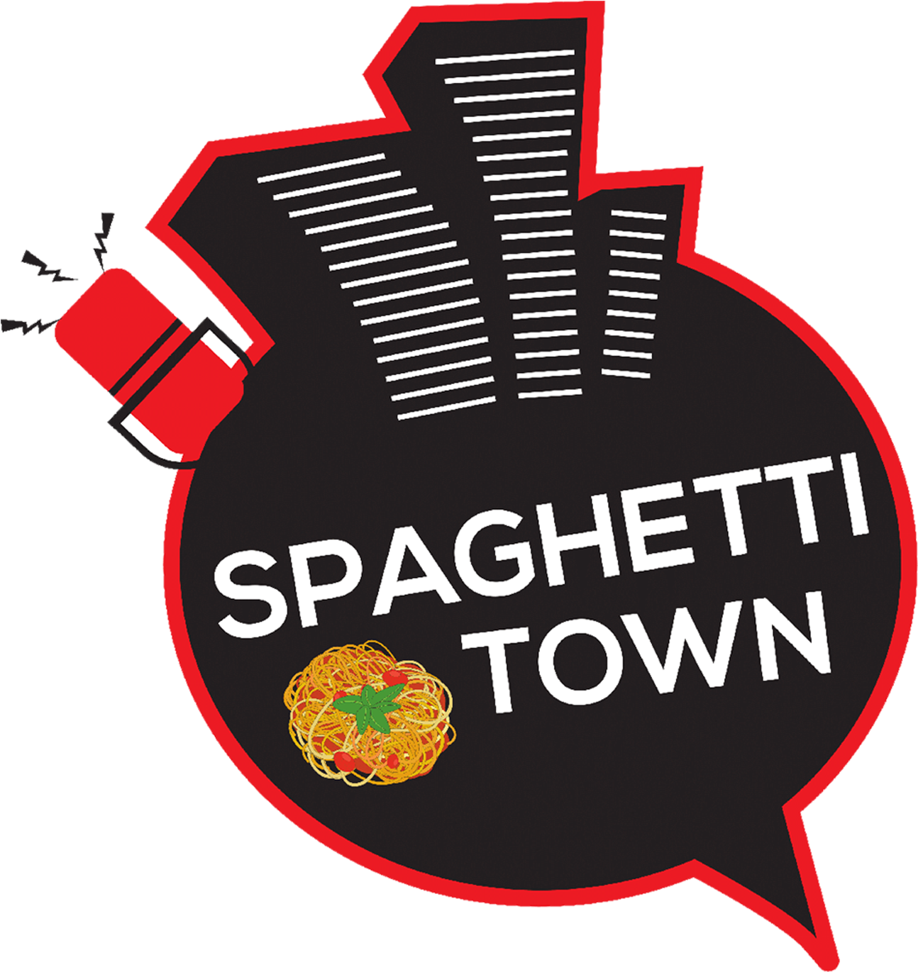 Spaghetti Town - Emblem (1400x1400), Png Download