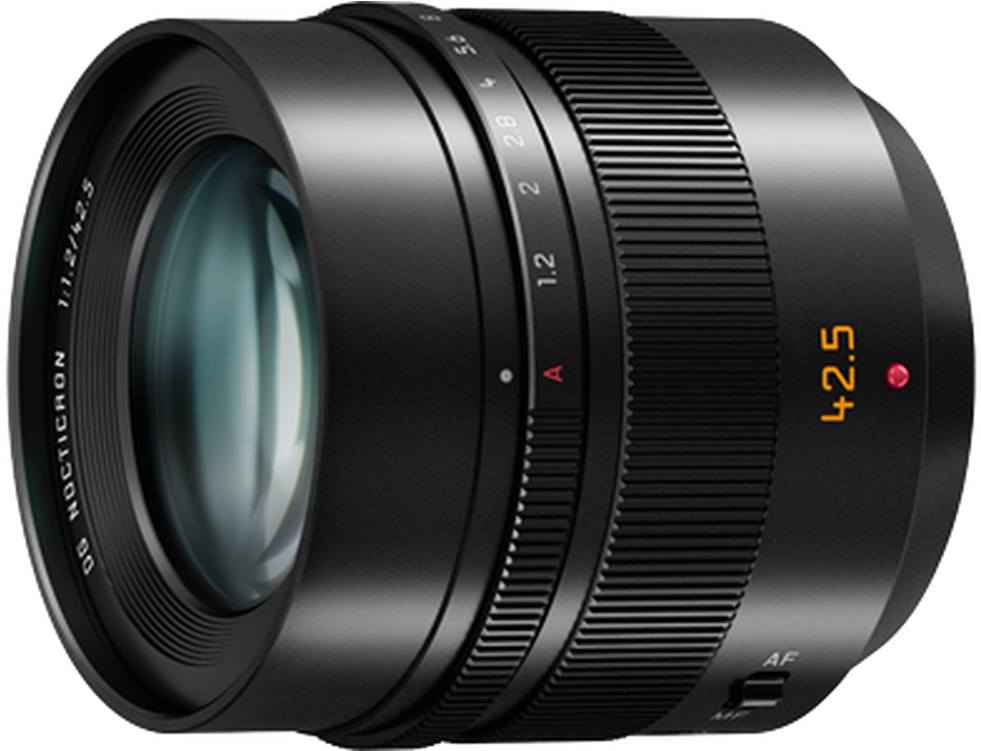 Panasonic Lumix G Leica Dg Nocticron - Camera Lens (1000x750), Png Download