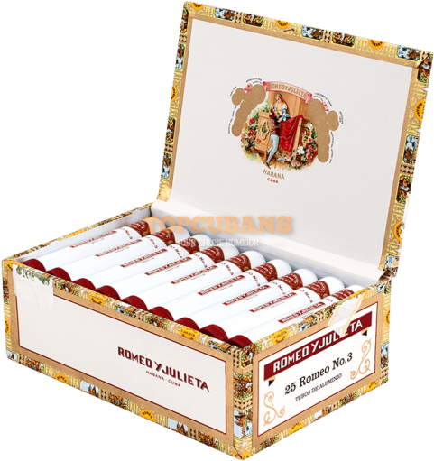 Romeo No - 3 Tubos - Romeo Y Julieta No 2 Tubos Box (560x560), Png Download