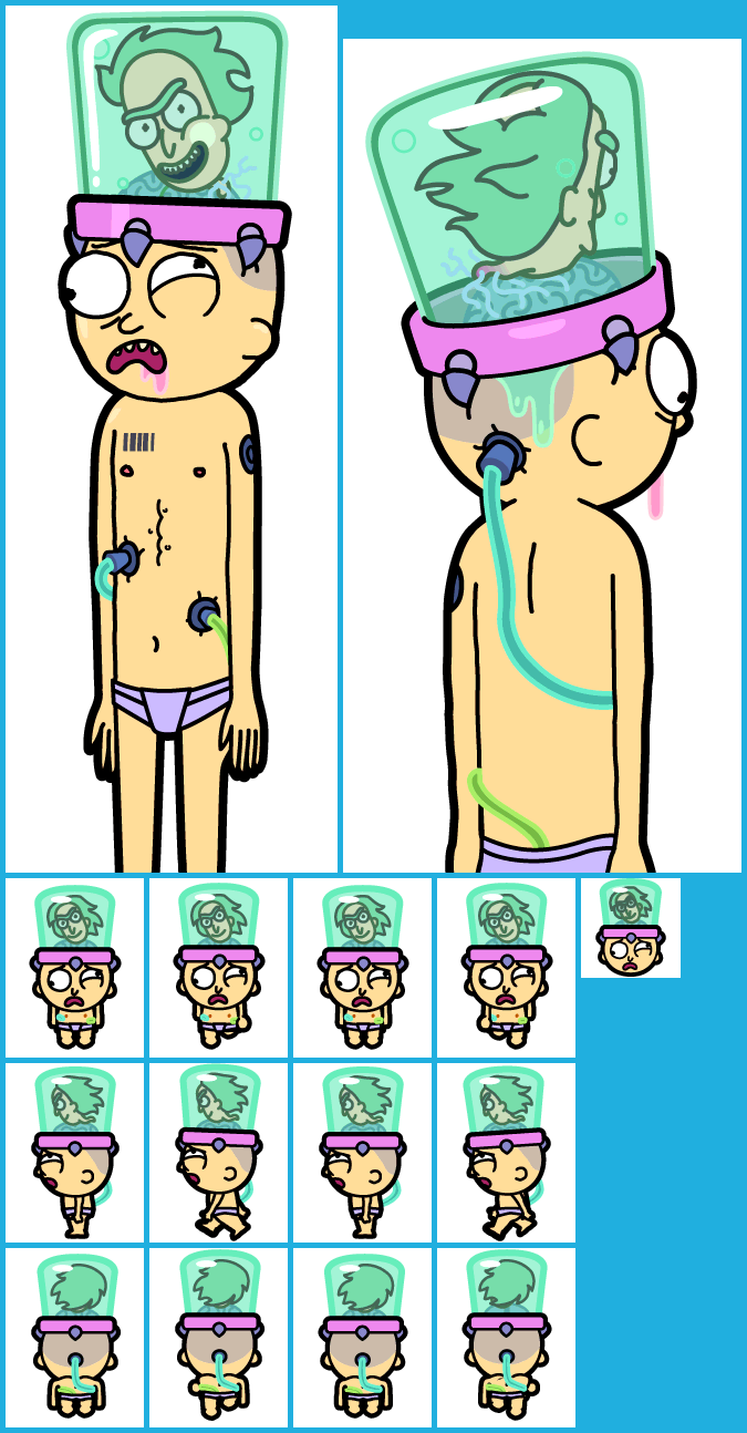 Jar Head Rick - Jarhead Rick (675x1294), Png Download