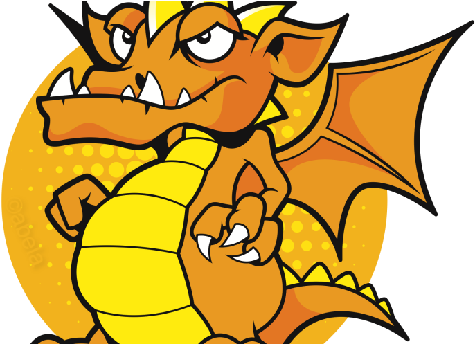 Cover Large Yellow Dragon E1437723196186 - Cartoon (752x496), Png Download