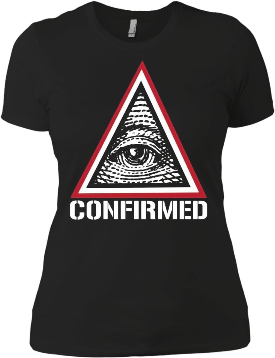 Illuminati Confirmed Eye Of Providence T-shirt & Hoodie - Shirt (1155x1155), Png Download