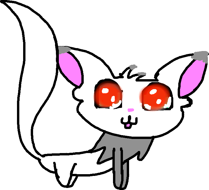 Kitten - Red - Cartoon (714x648), Png Download