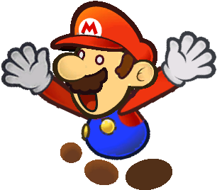 Press Question Mark To See Available Shortcut Keys - Mario (900x600), Png Download