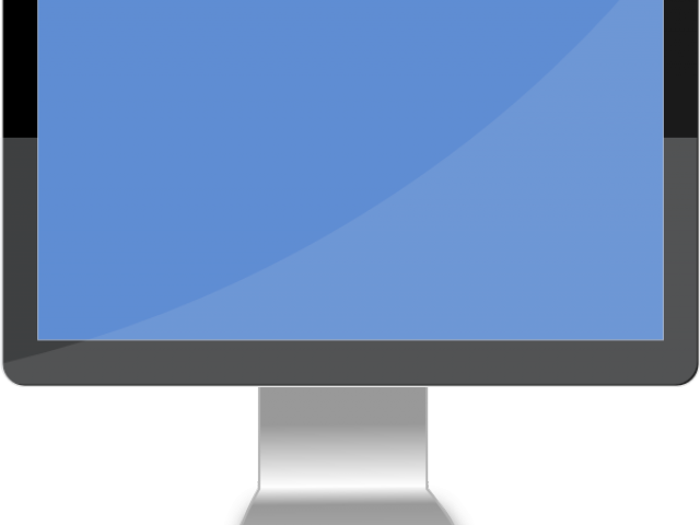 Svg Library Stock Display Free On Dumielauxepices Net - Led-backlit Lcd Display (640x480), Png Download
