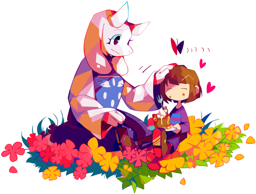 Resized To 87% Of Original - Toriel (975x712), Png Download